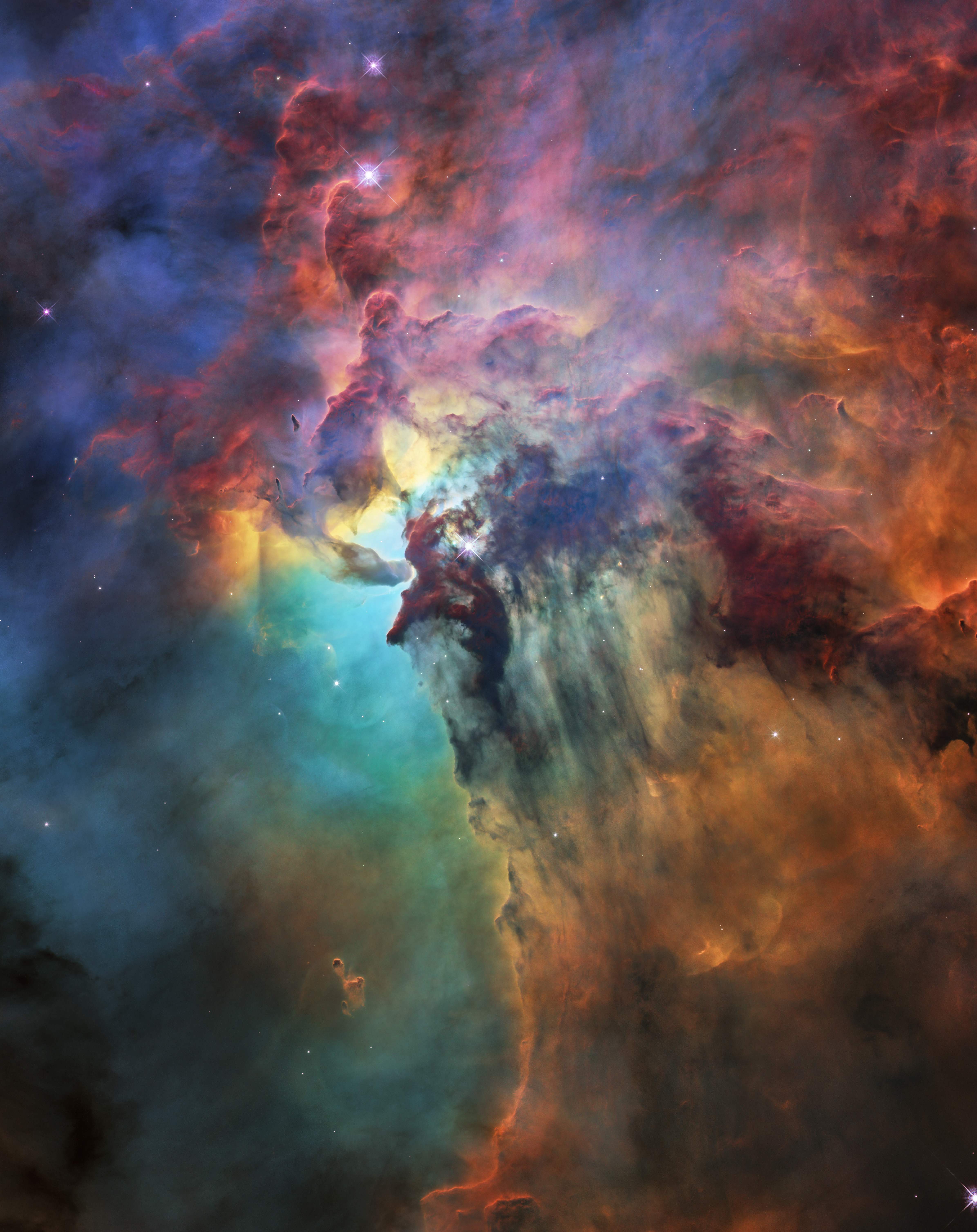 التقاط صورة لظاهرة كونية من تلسكوب هابل الفضائي التابع لناسا