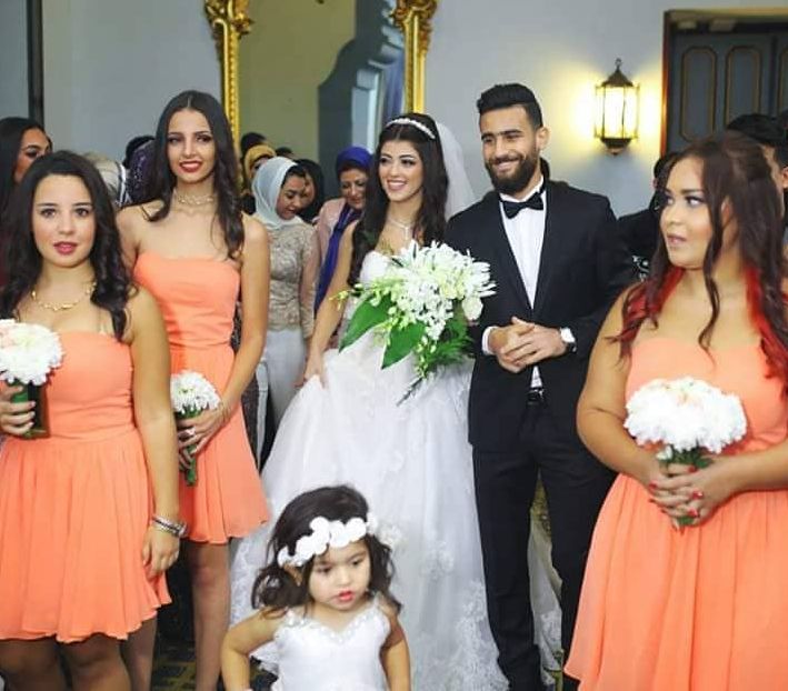 جانب من زفاف باسم و نوران