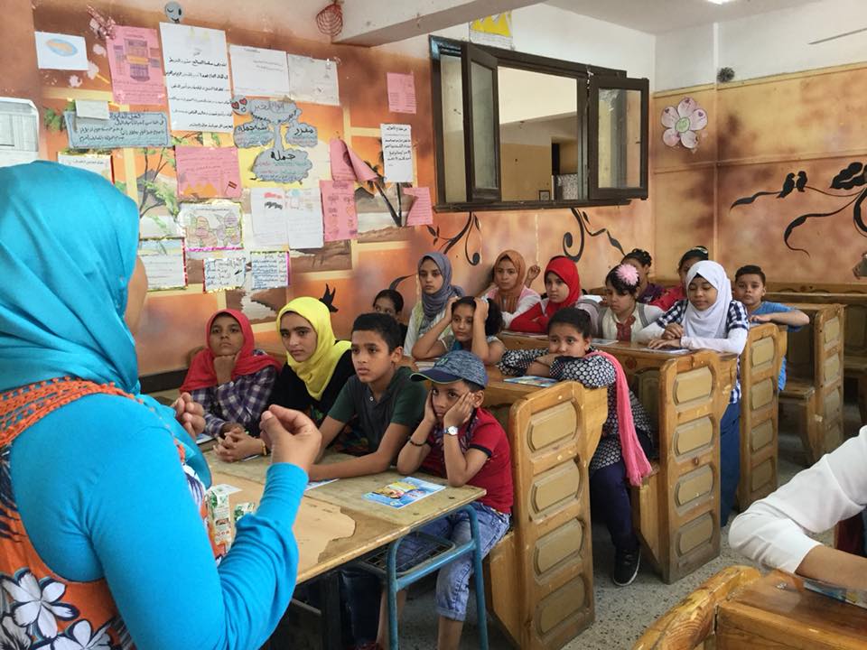 مياه بنى سويف تنظم ندوة توعية ضمن برنامج المكتبات المتميزة والمعسكرات الصيفية (4)