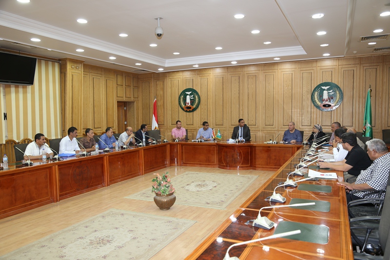 اجتماع سكرتير عام محافظة المنوفية (2)