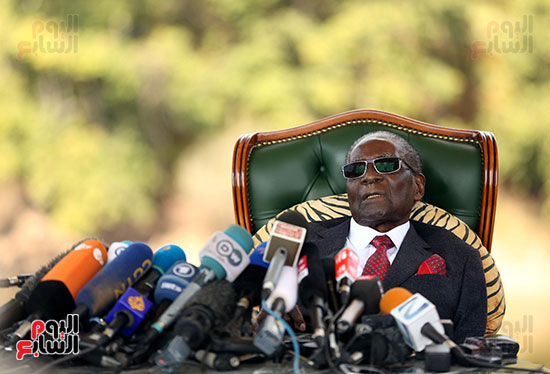 رئيس زيمبابوى السابق روبرت موجابى 