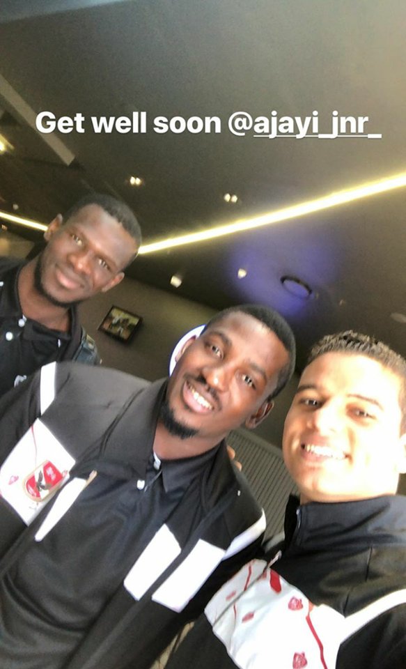 سعد سمير وكوليبالي مع اجاي