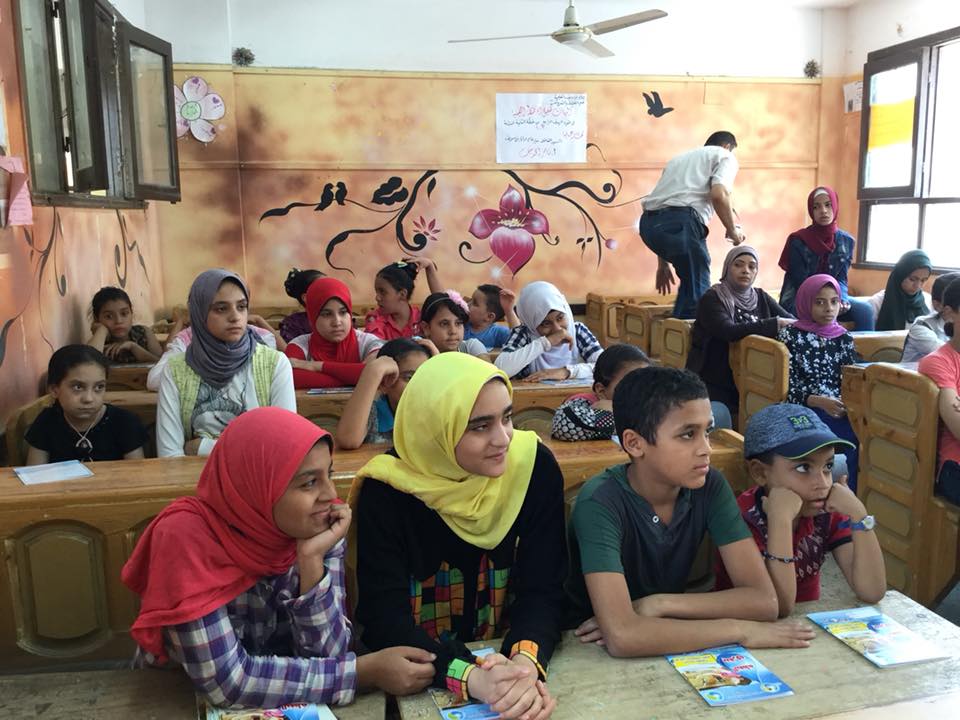 مياه بنى سويف تنظم ندوة توعية ضمن برنامج المكتبات المتميزة والمعسكرات الصيفية (6)