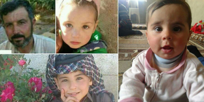 اطفال ضحايا مجزرة قرية عقارب