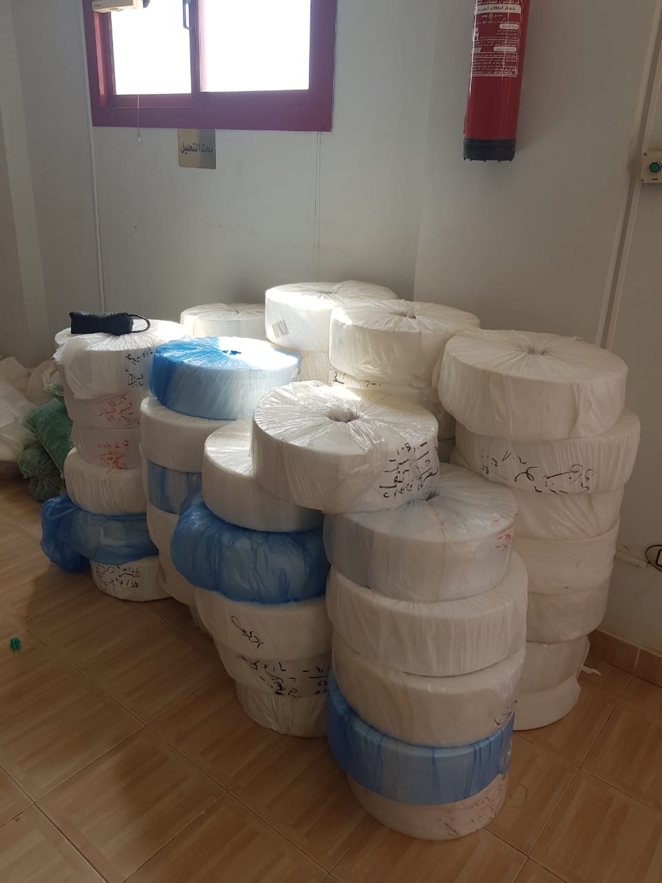 ضبط مصنع  مستلزمات طبية بدون ترخيص4