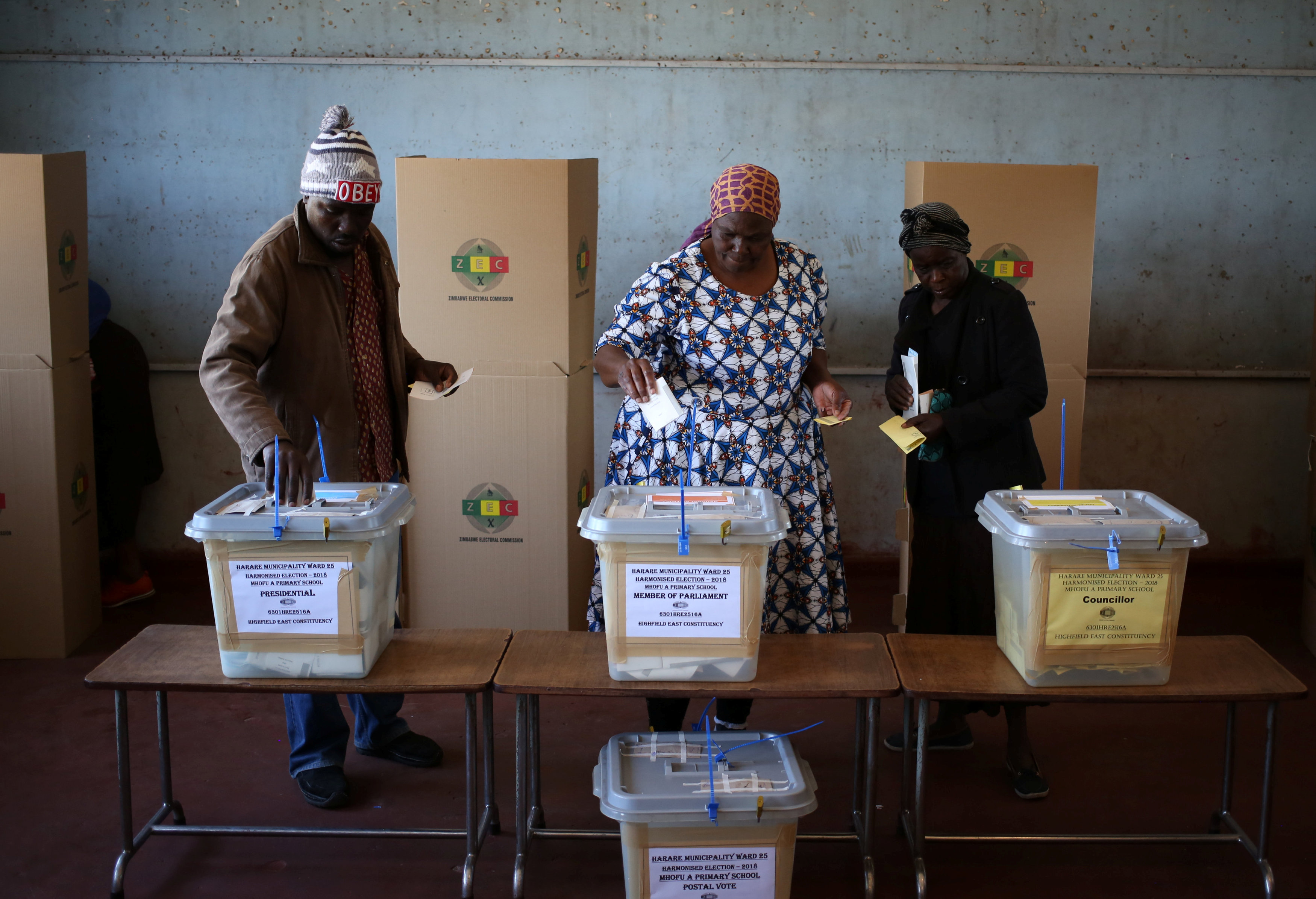 انتخابات زيمبابوى