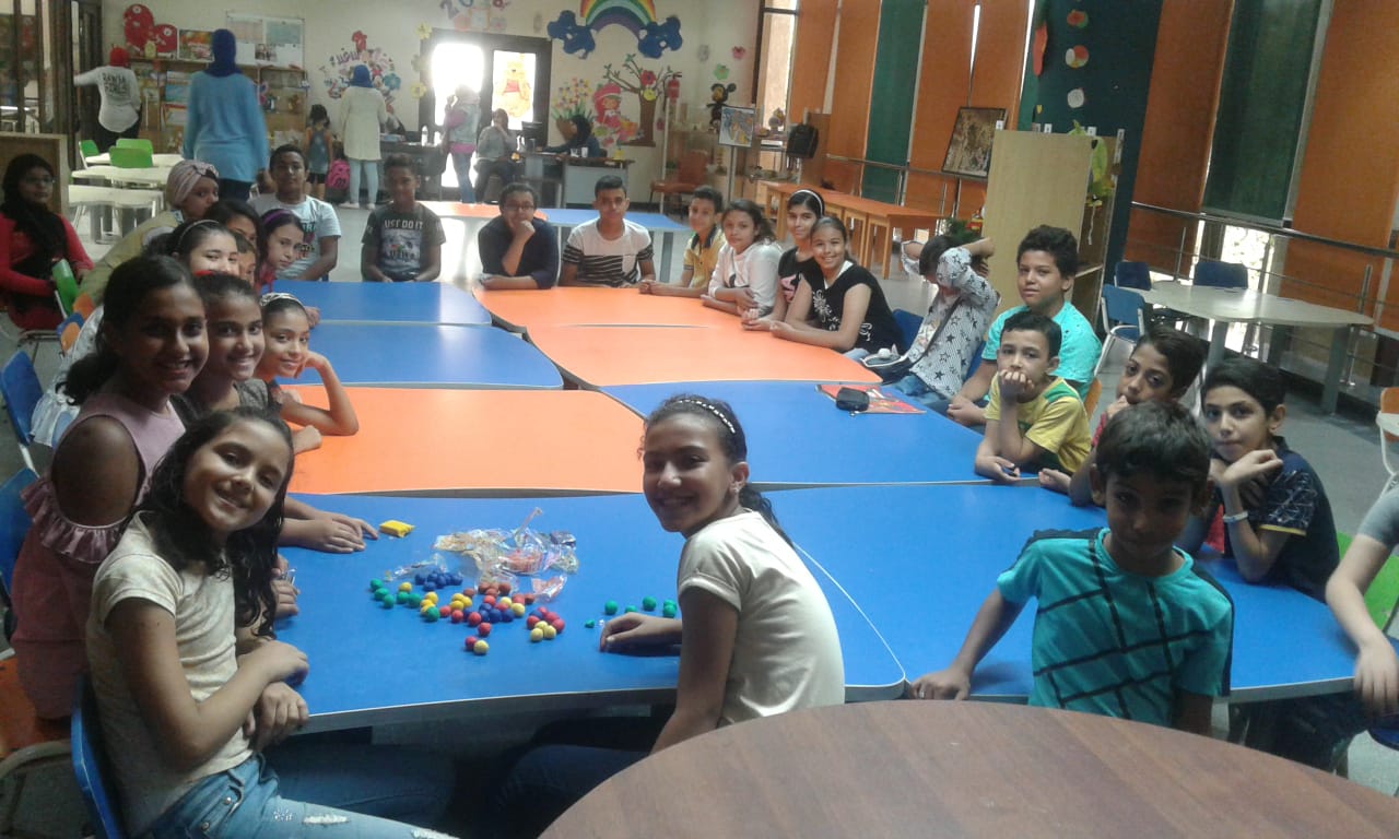 الآثار تعقد ورشة لزيادة الوعى الأثرى للأطفال بمكتبة مصر العامة (3)