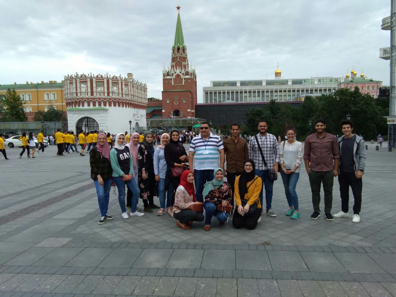 وفد طلاب جامعة أسيوط  برحلة ثقافية بروسيا (7)