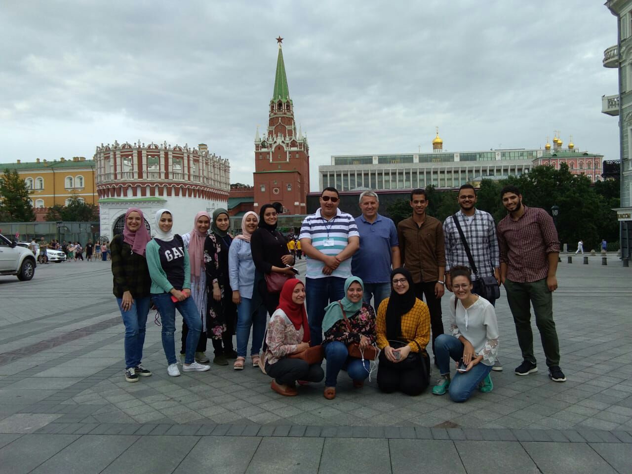 وفد طلاب جامعة أسيوط  برحلة ثقافية بروسيا (8)