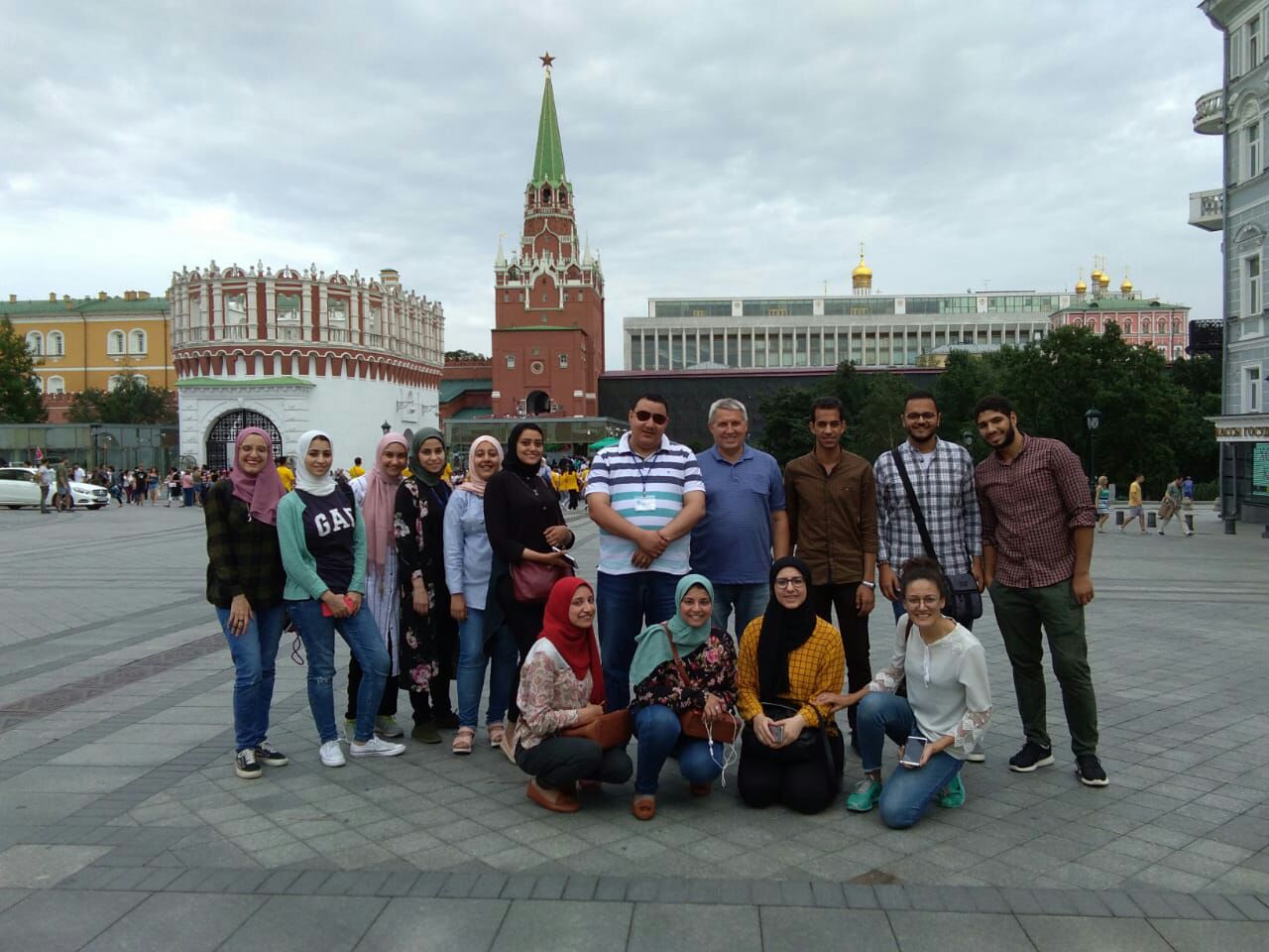 وفد طلاب جامعة أسيوط  برحلة ثقافية بروسيا (5)