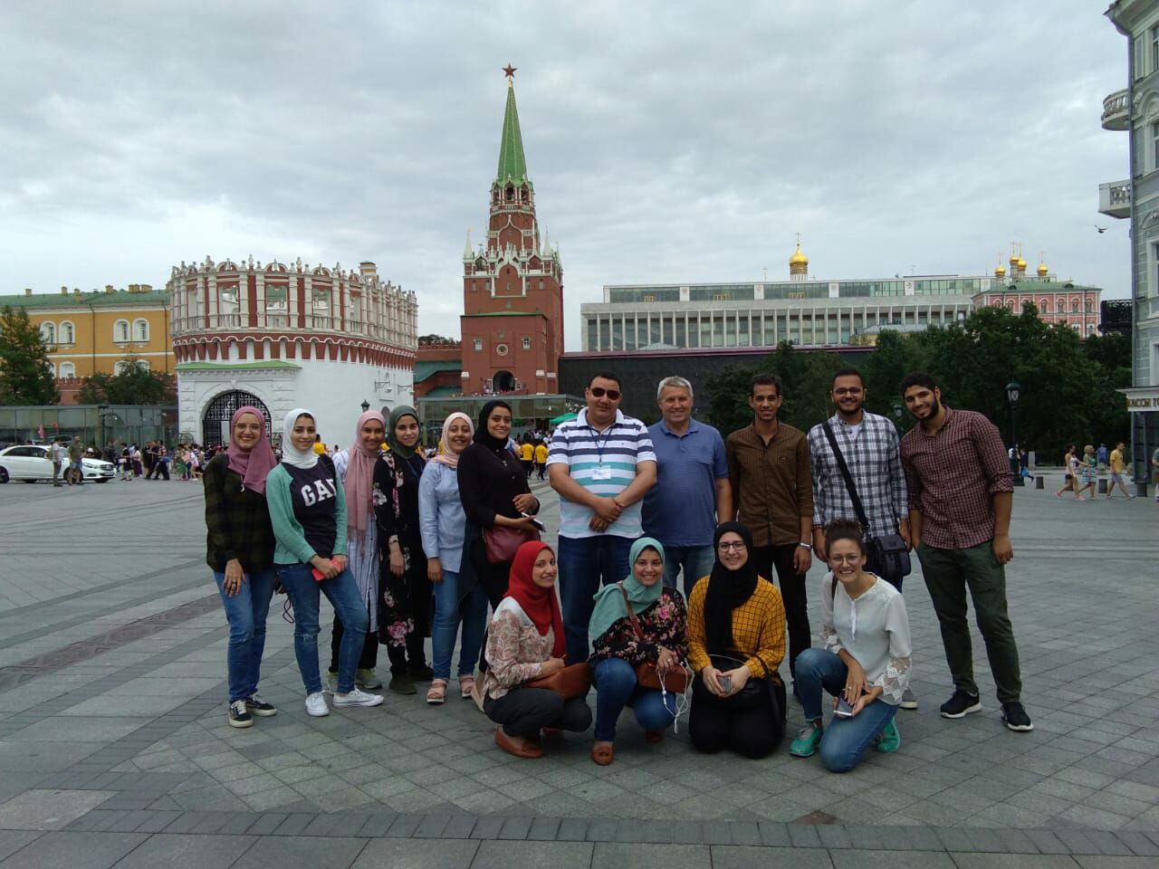 وفد طلاب جامعة أسيوط  برحلة ثقافية بروسيا (6)