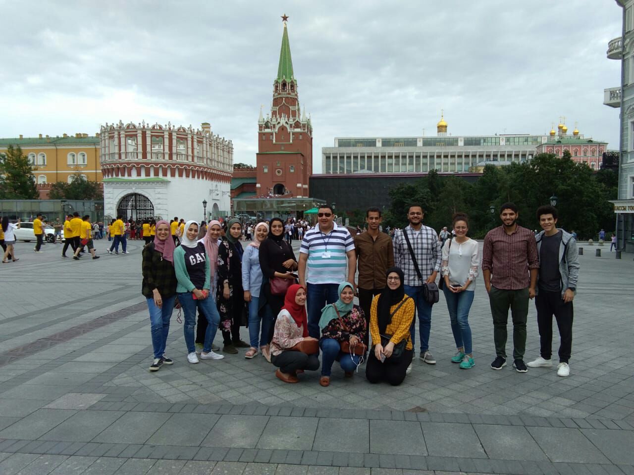 وفد طلاب جامعة أسيوط  برحلة ثقافية بروسيا (9)