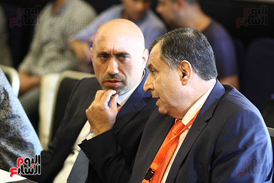 صور طارق شوقى يستعرض خطة تطوير التعليم مع وفد من وزراء الدول العربية (7)