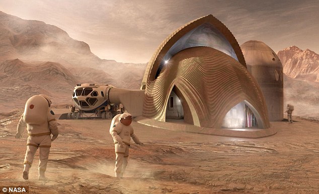 مساكن البشر على المريخ