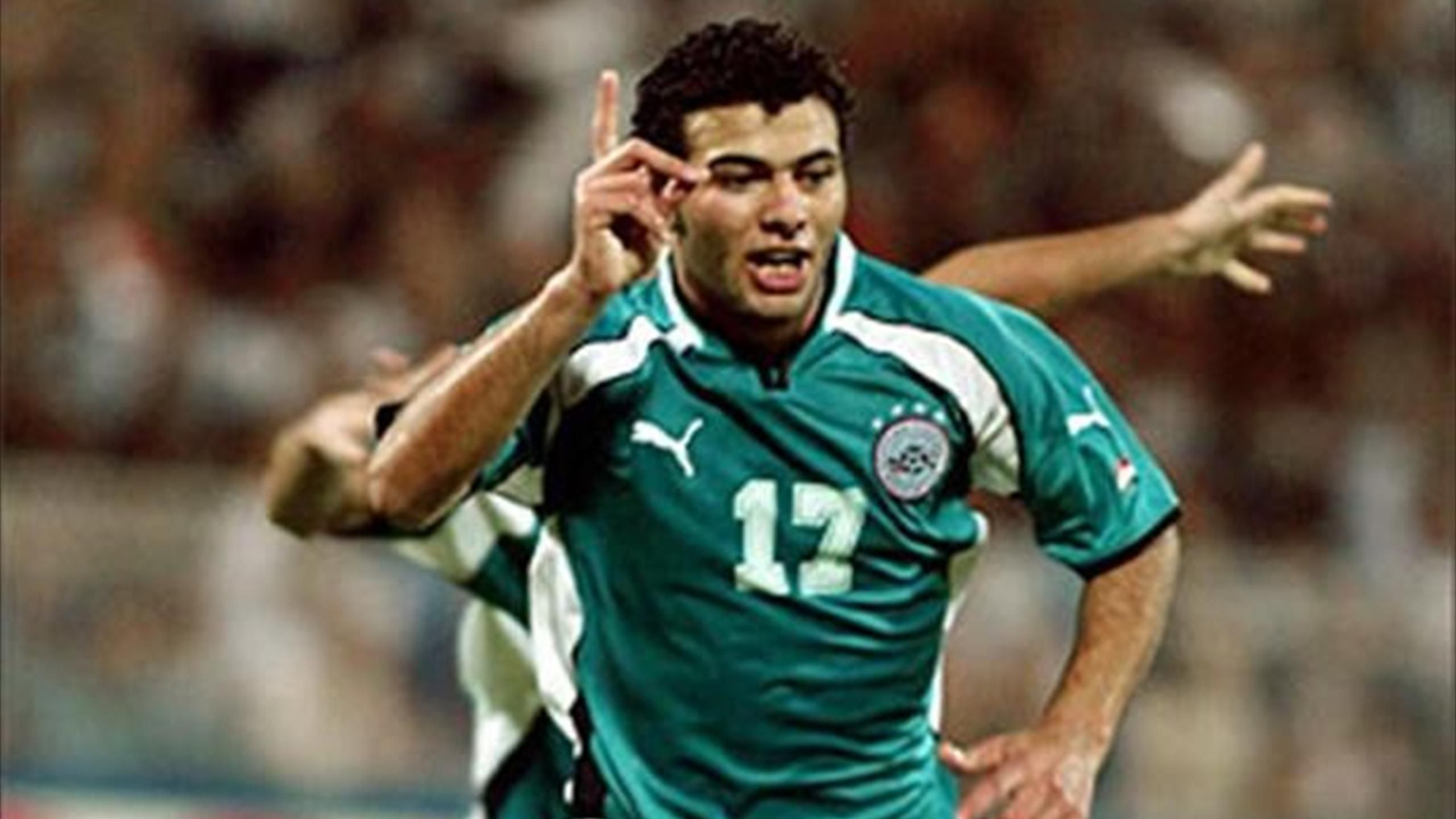 عماد متعب مع منتخب مصر في 2003