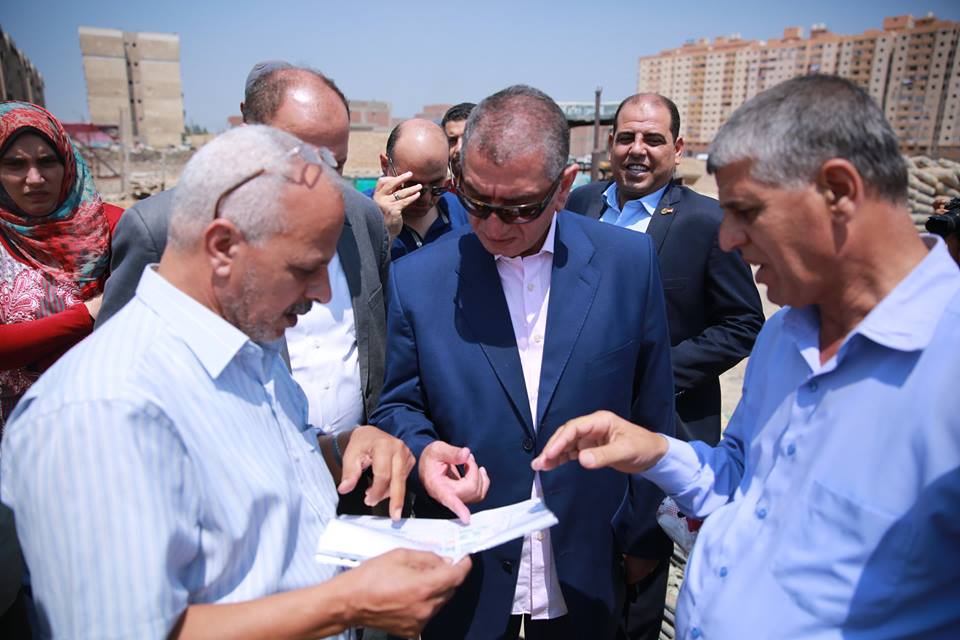 محافظ كفر الشيخ يتابع إنشاء 3 ألاف وحدة سكنية