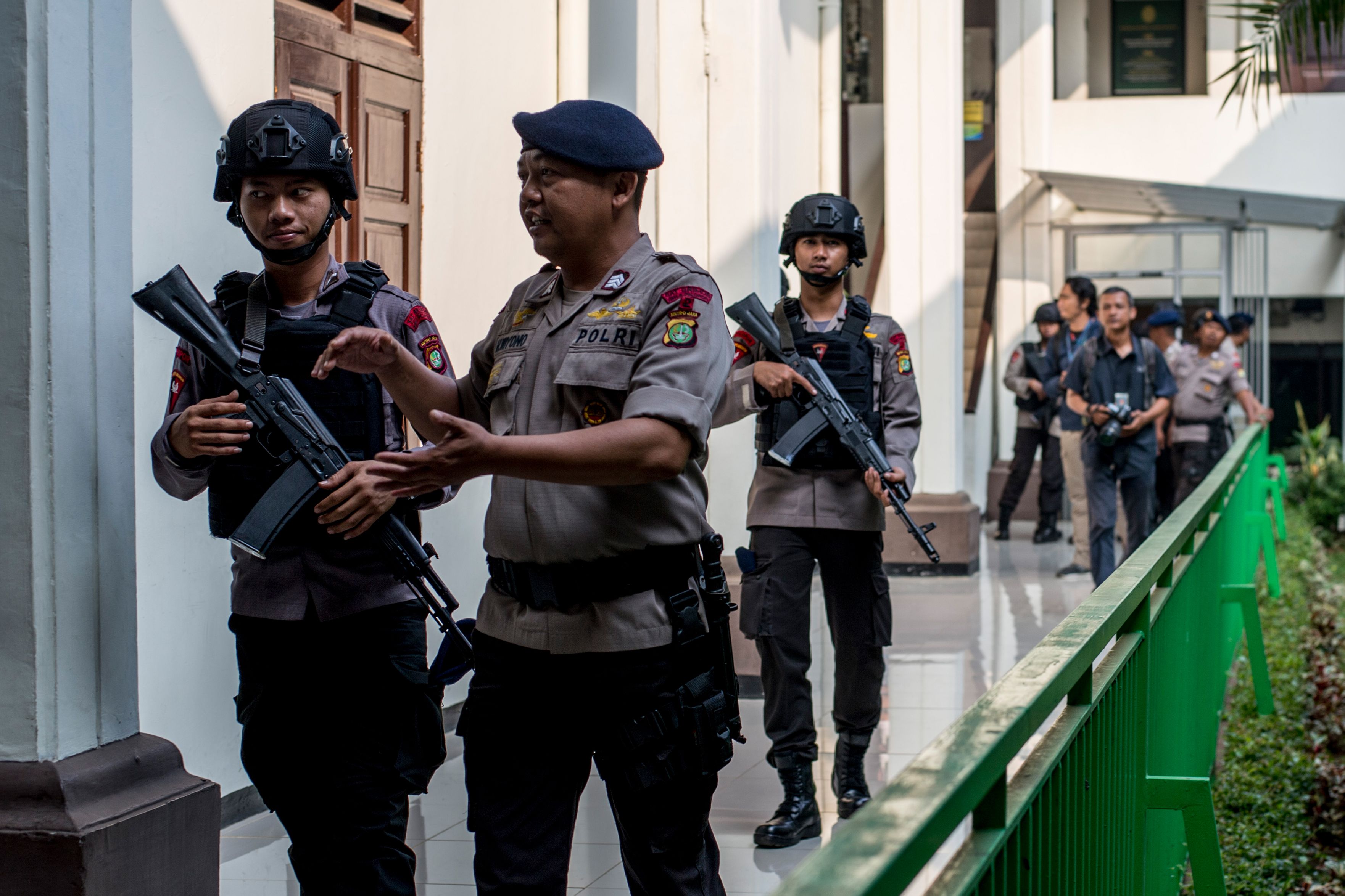 الشرطة الإندونيسية 