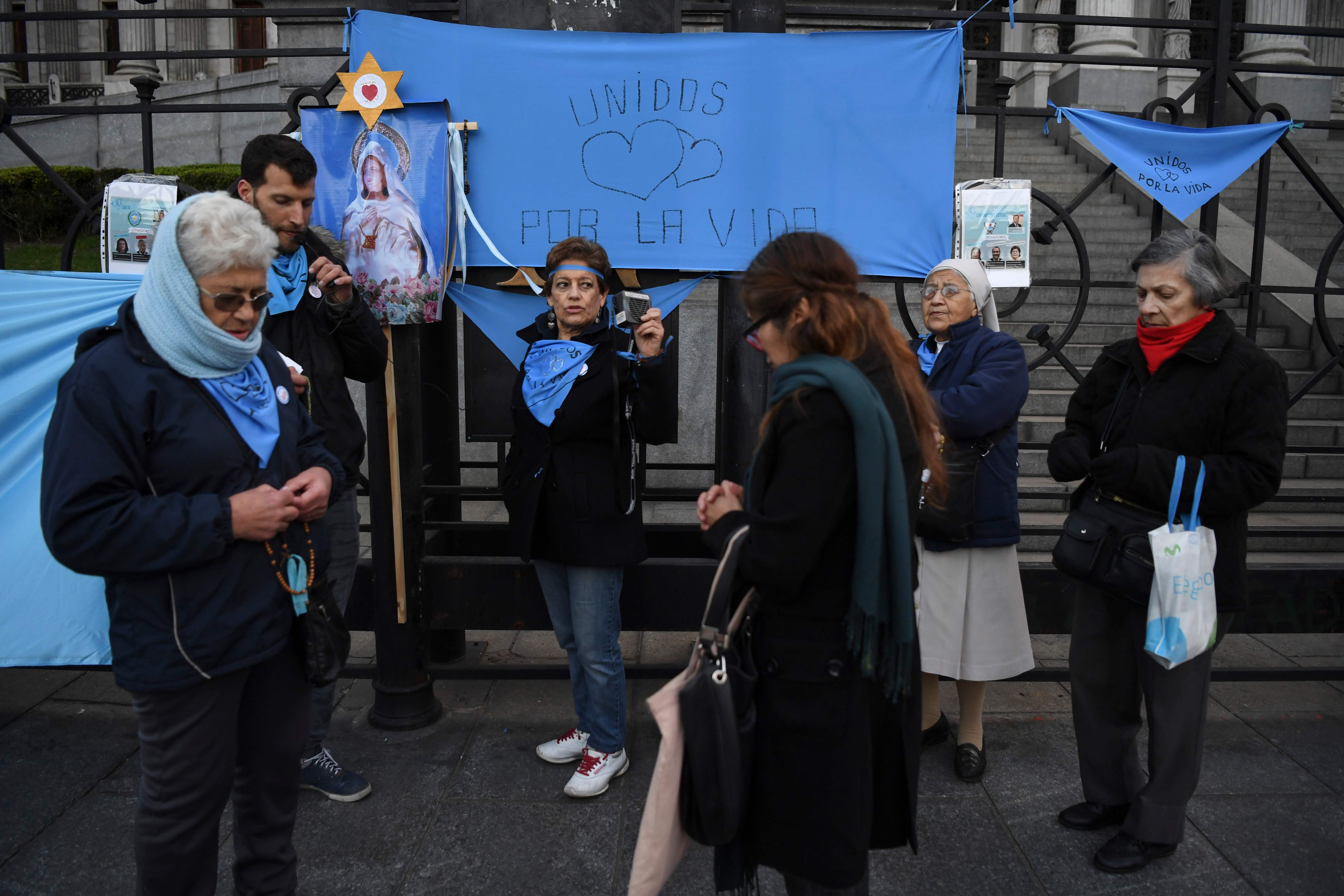 جانب من مظاهرات الأرجنتين المؤيدة 