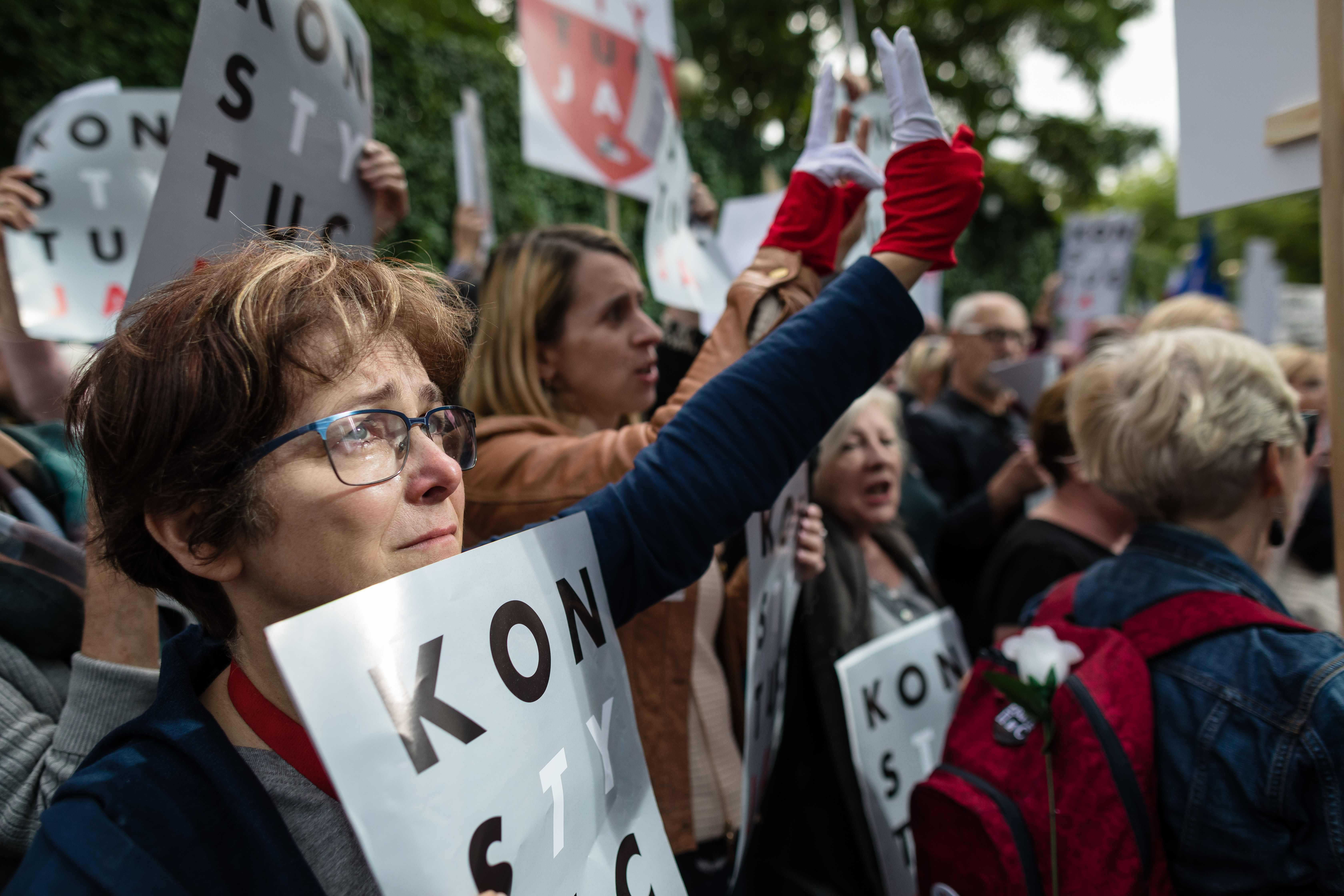 مظاهرات فى بولندا (2)