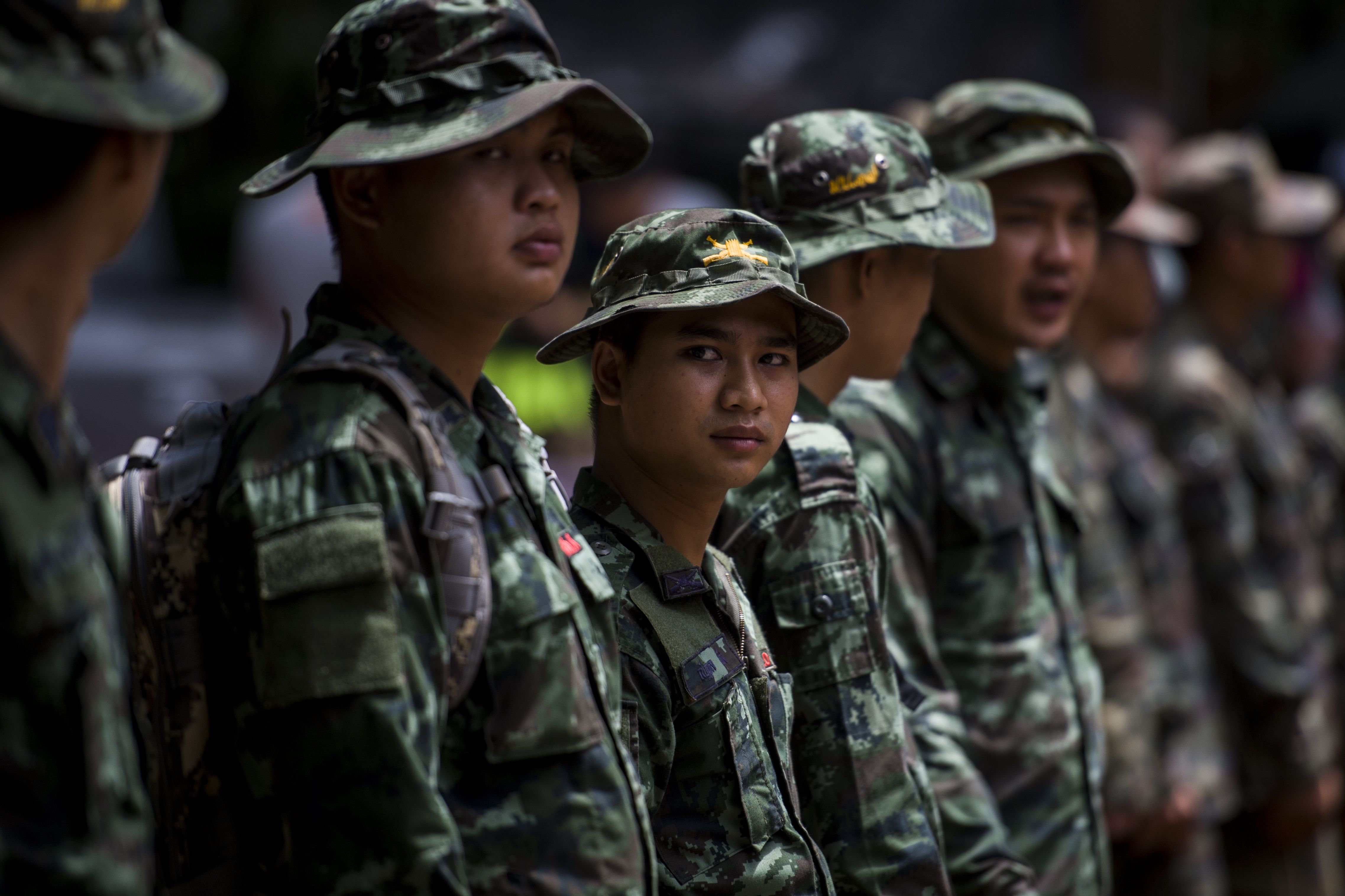 جيش تايلاند يشارك في عمليات البحث