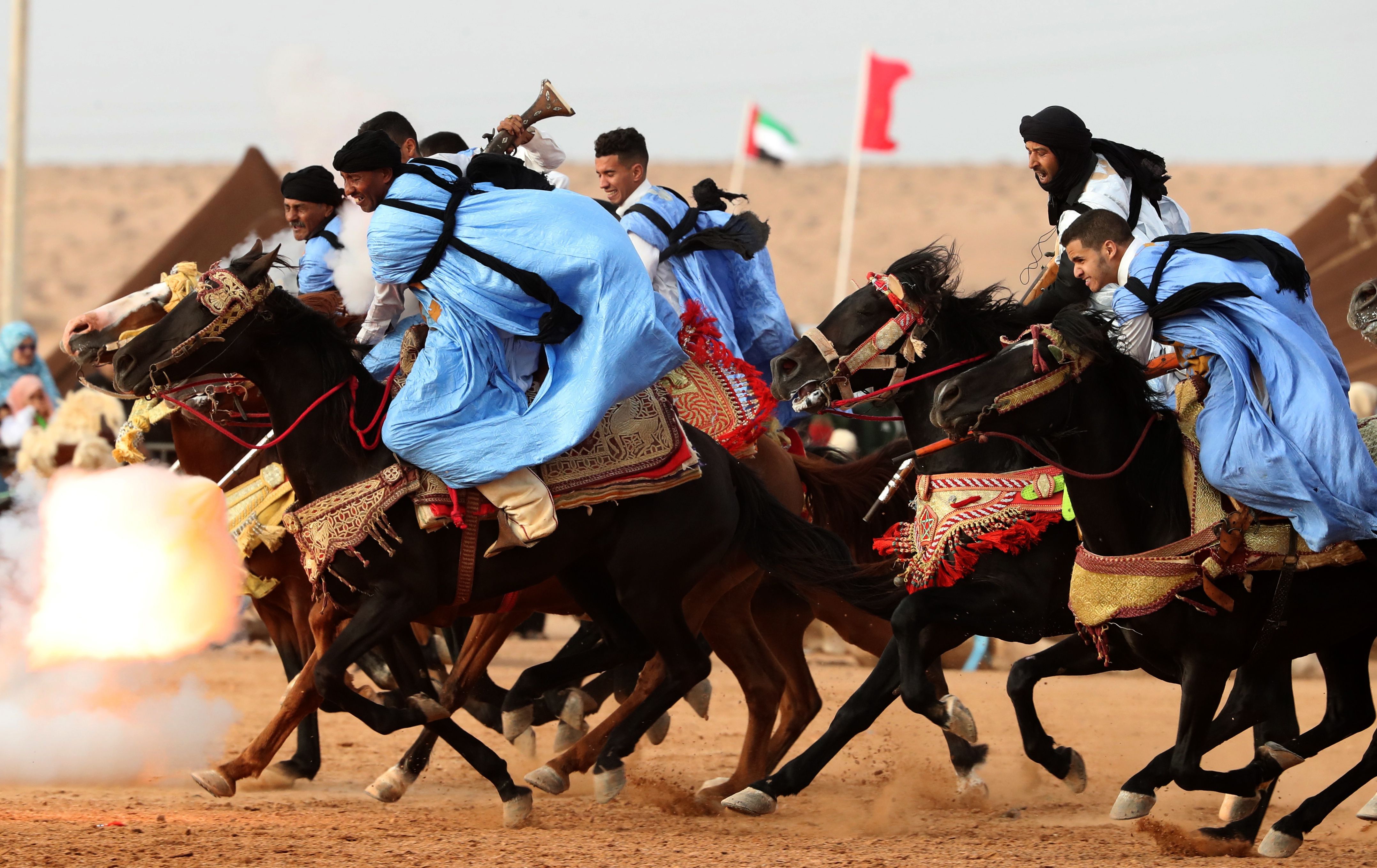 صور المغرب يحتفل بمهرجان طانطان فى الجنوب الصحراوى اليوم السابع