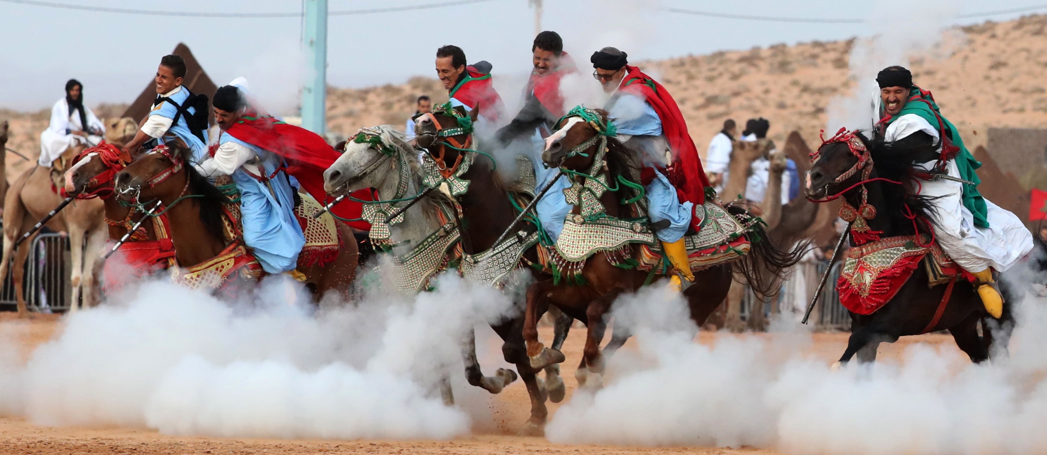 صور المغرب يحتفل بمهرجان طانطان فى الجنوب الصحراوى اليوم السابع