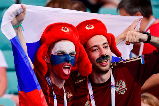مشجعون روس 