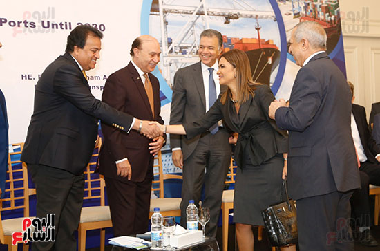 المؤتمر الذى تنظمه الأكاديمية العربية للعلوم والتكنولوجيا والنقل البحرى لإعداد المخطط العام للموانئ البحرية (26)