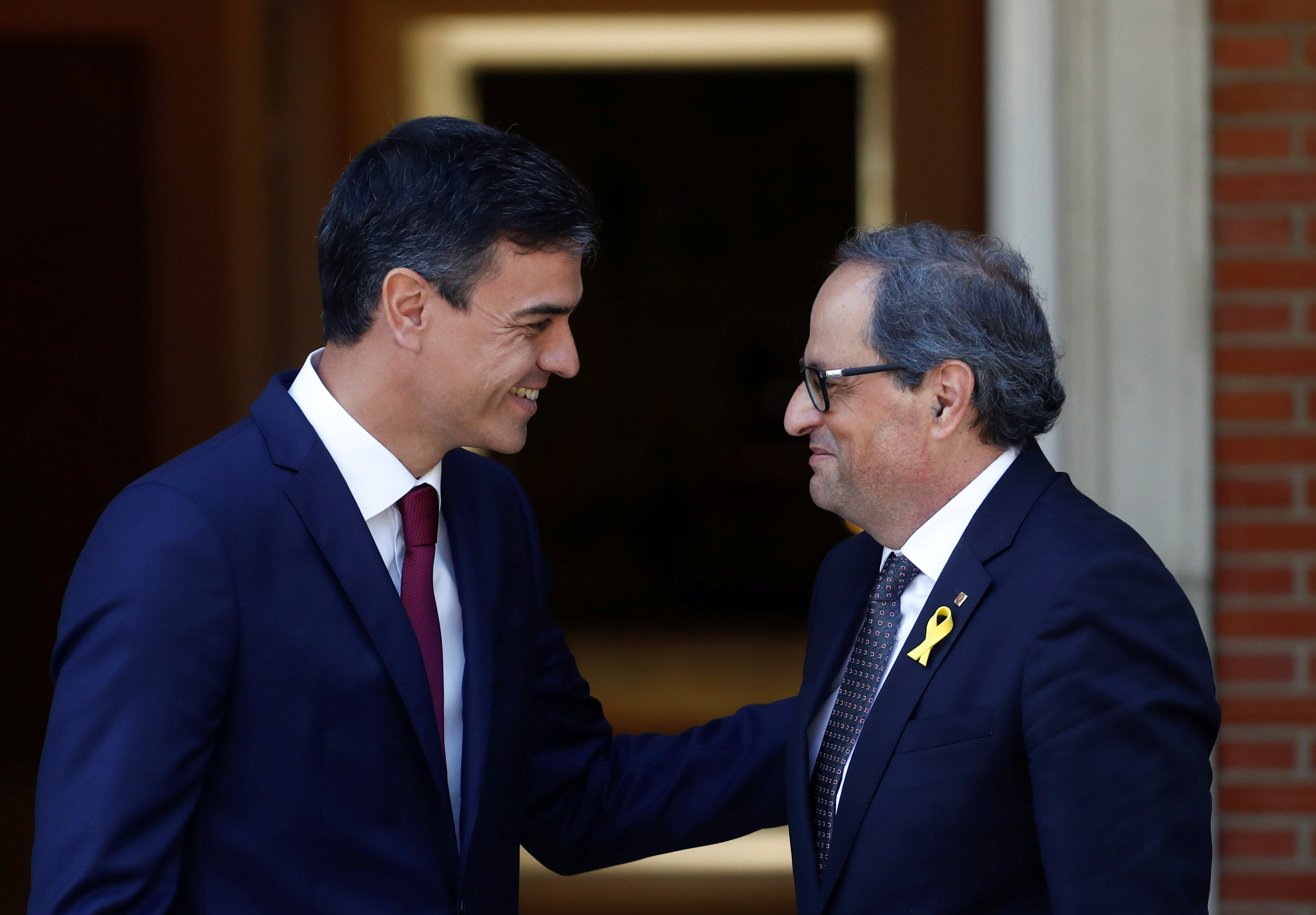 رئيس وزراء إسبانيا ورئيس إقليم كتالونيا الجديد
