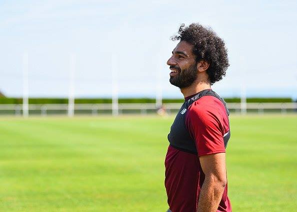 محمد صلاح فى تدريبات ليفربول (2)