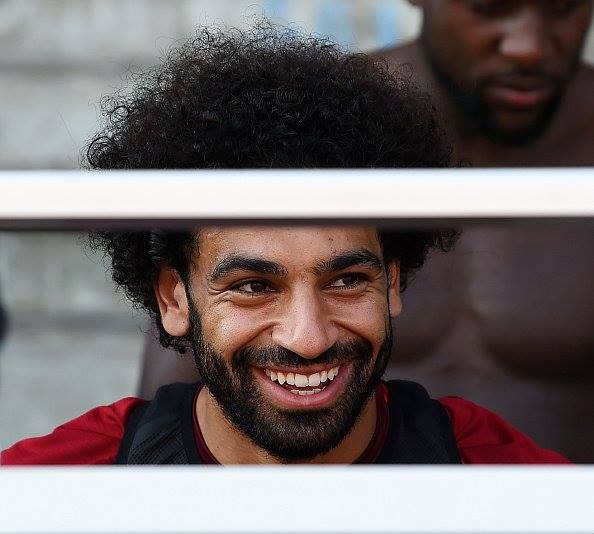 محمد صلاح فى تدريبات ليفربول (4)