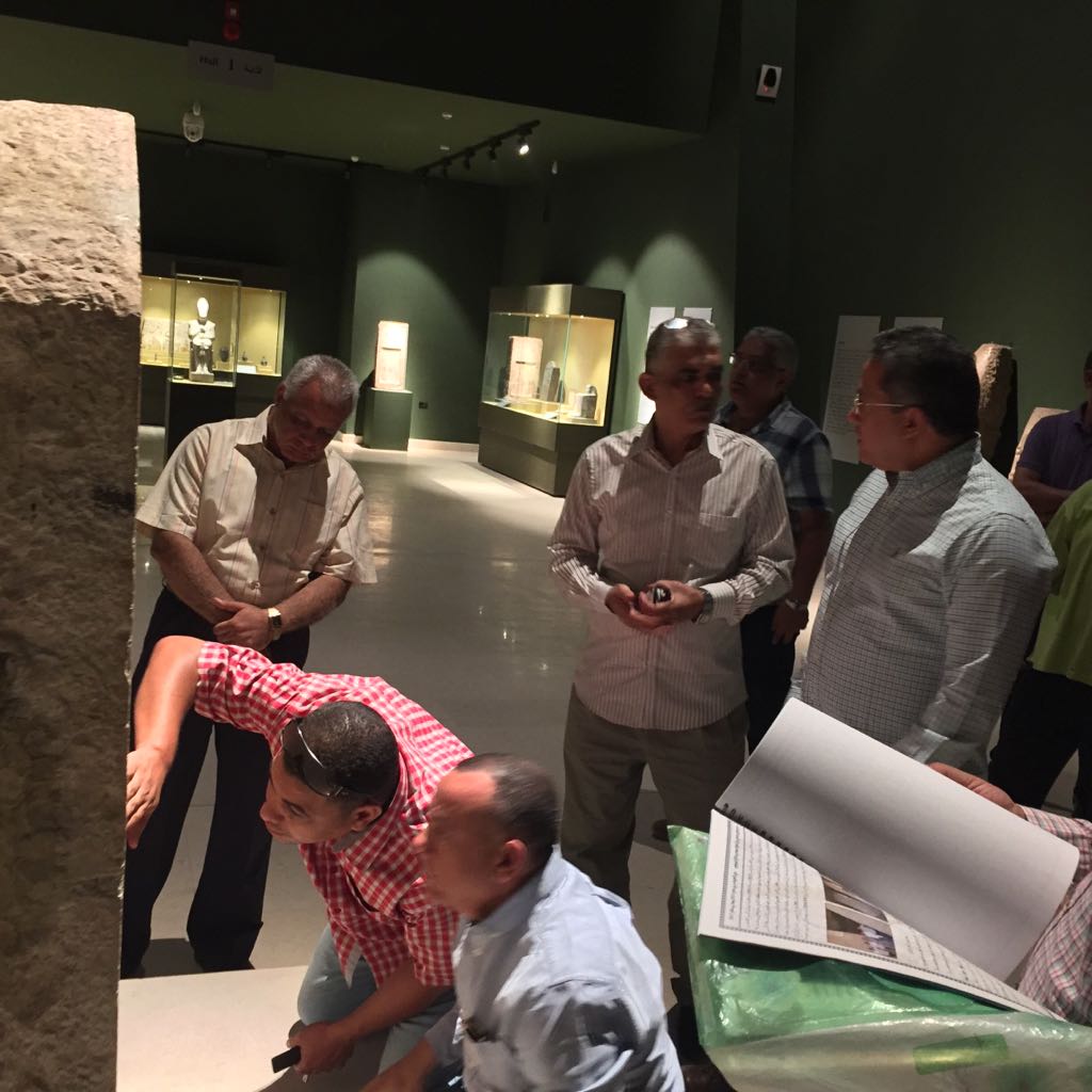 وزير الآثار يتابع أعمال متحف سوهاج لقرب افتتاحه (8)