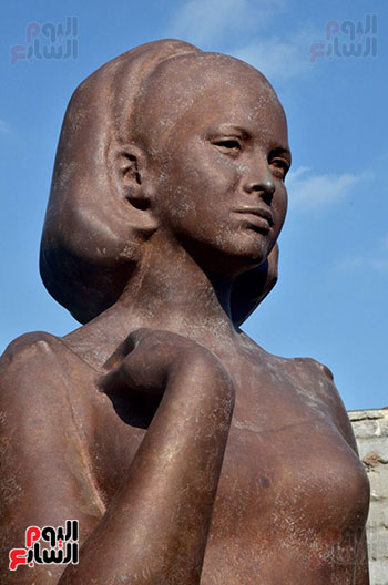تمثال فاتن حمامة (6)