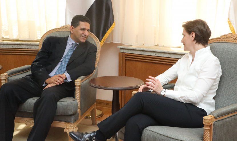 رئيسة وزراء صربيا تبحث مع سفير مصر ببلجراد سبل تعزيز العلاقات الاقتصادية (1)