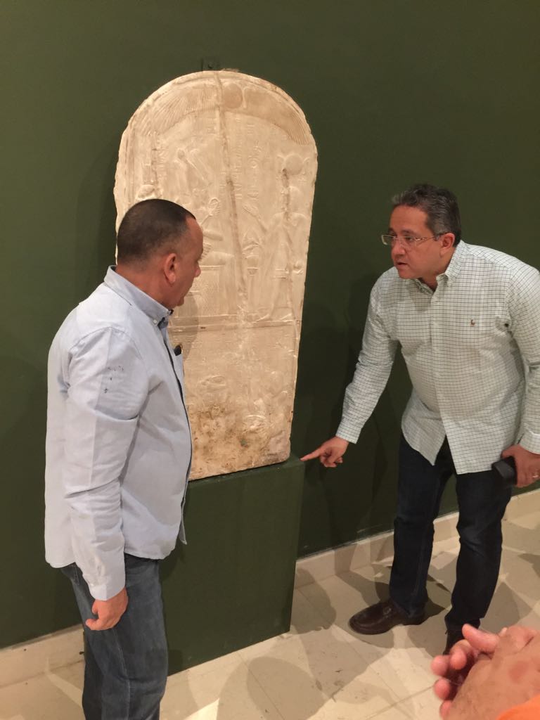 وزير الآثار يتابع أعمال متحف سوهاج لقرب افتتاحه (11)