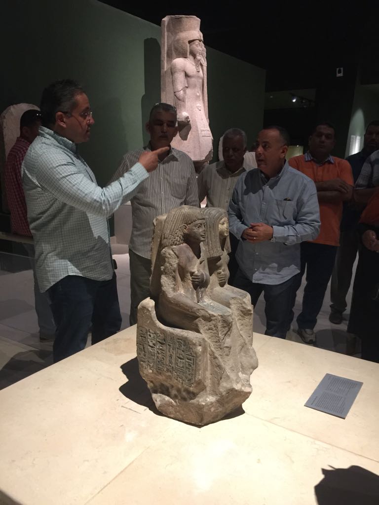 وزير الآثار يتابع أعمال متحف سوهاج لقرب افتتاحه (10)