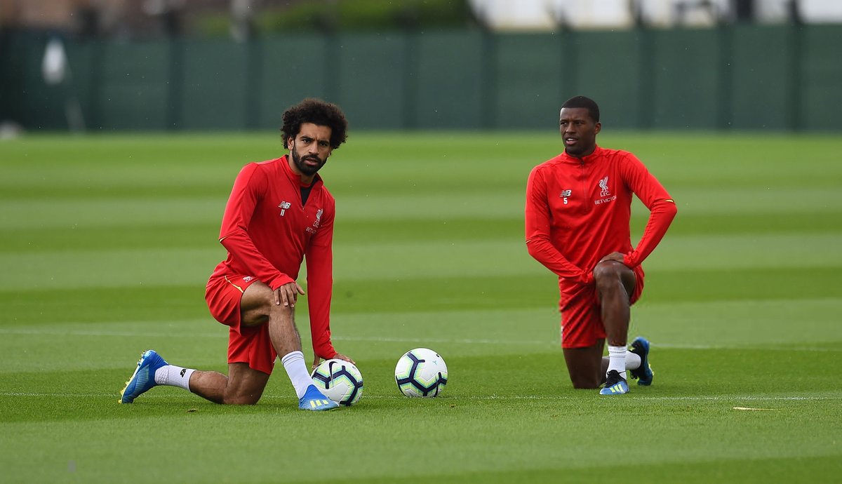 محمد صلاح في تدريبات ليفربول (5)