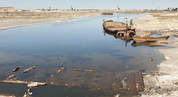 جفاف بحر آرال