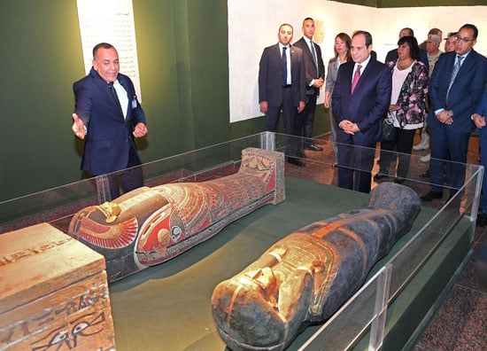 الرئيس-السيسي-يفتتح-متحف-سوهاج-القومى-بتكلفة-72-مليون-جنيه-(2)
