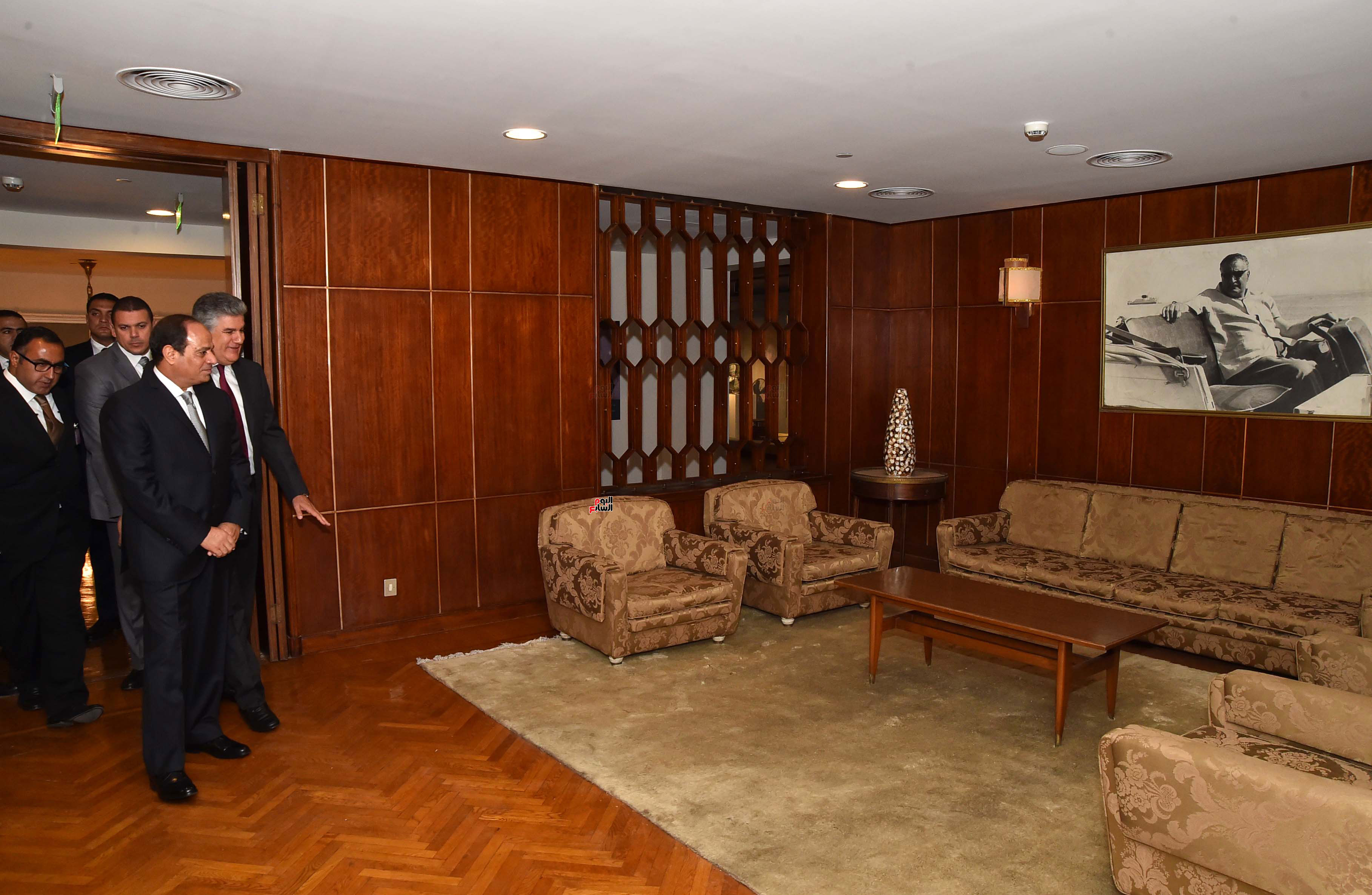 الرئيس السيسى يفتتح  متحف جمال عبد الناصر