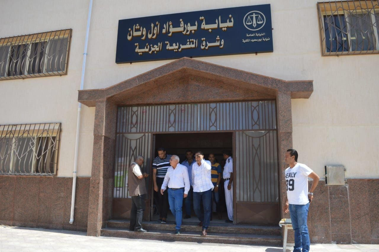 محافظ بورسعيد يتفقد إنشاء مبنى نيابة بورفؤاد (6)