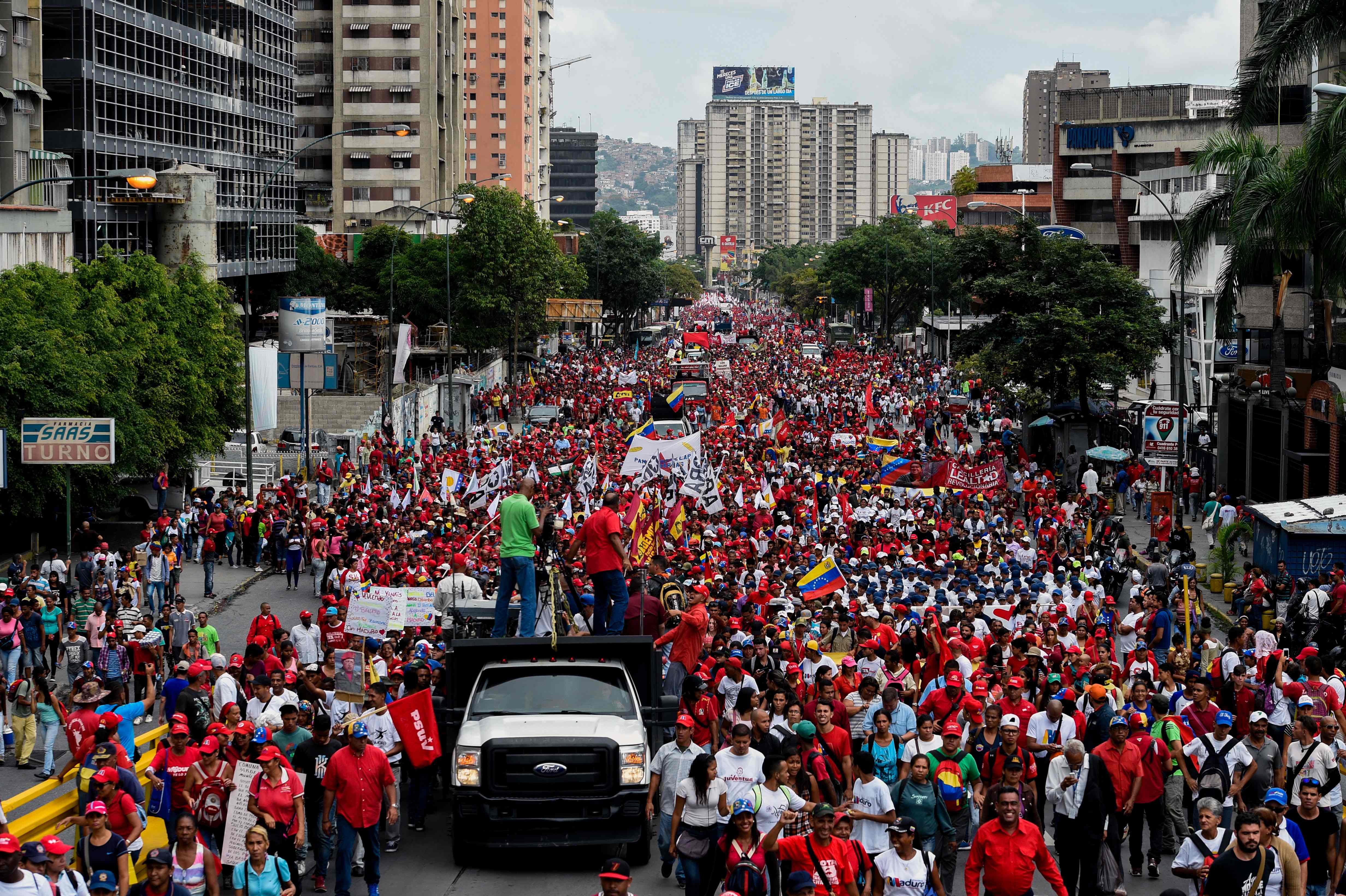 مسسيرات دعم مادورو 