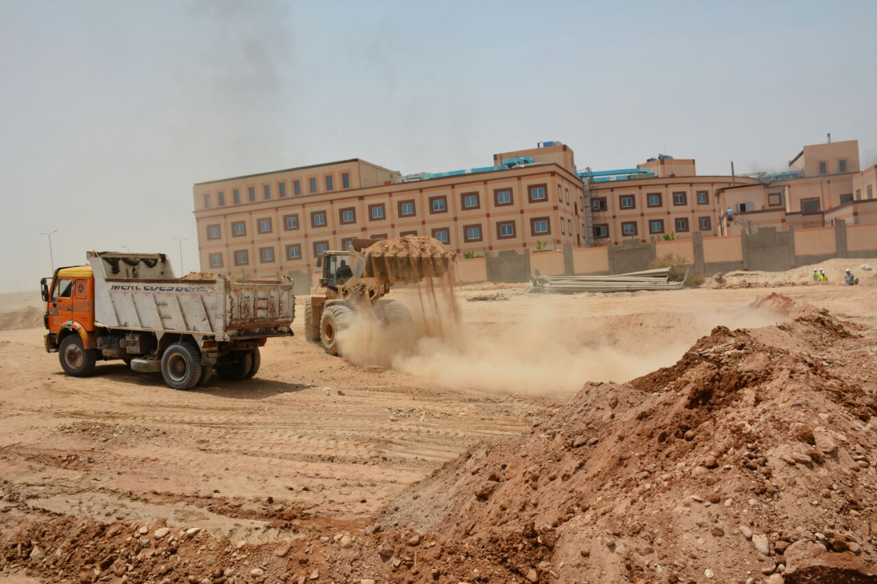 مستشفى أورام الأقصر تواصل أعمال المرحلة الثالثة بمساحة 28 ألف متر