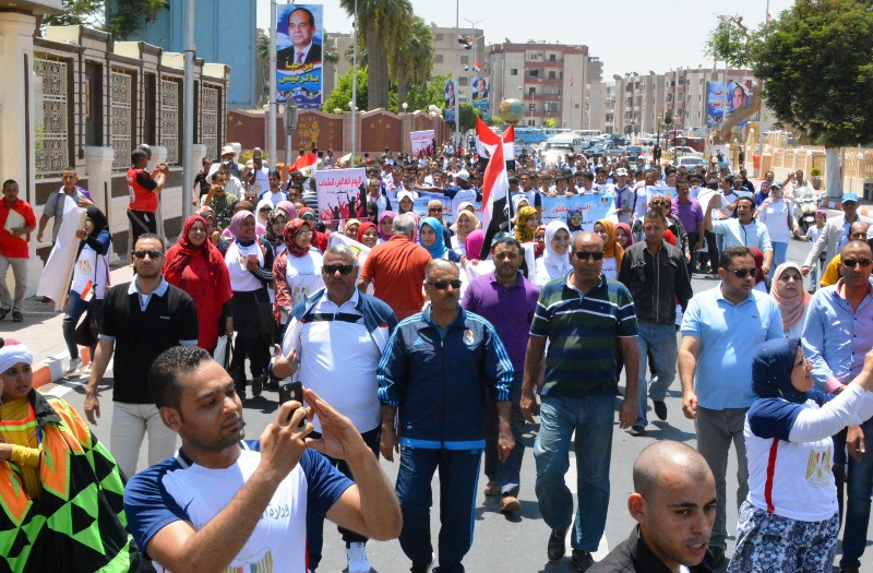 مسيرة شبابية احتفالية يوم الشباب العالمي (2)