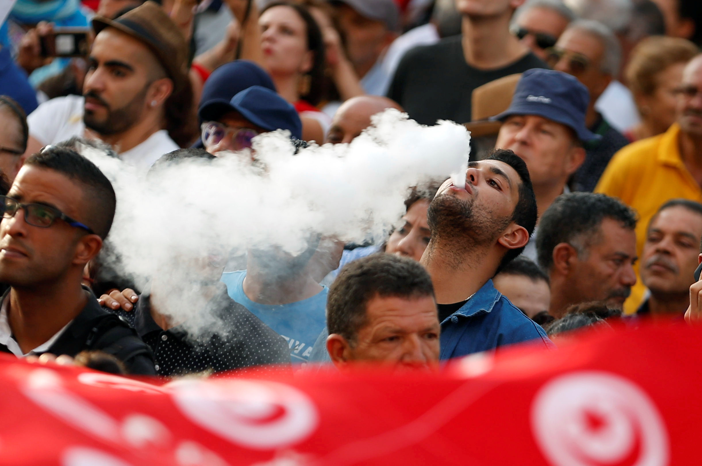 مظاهرات تونس 