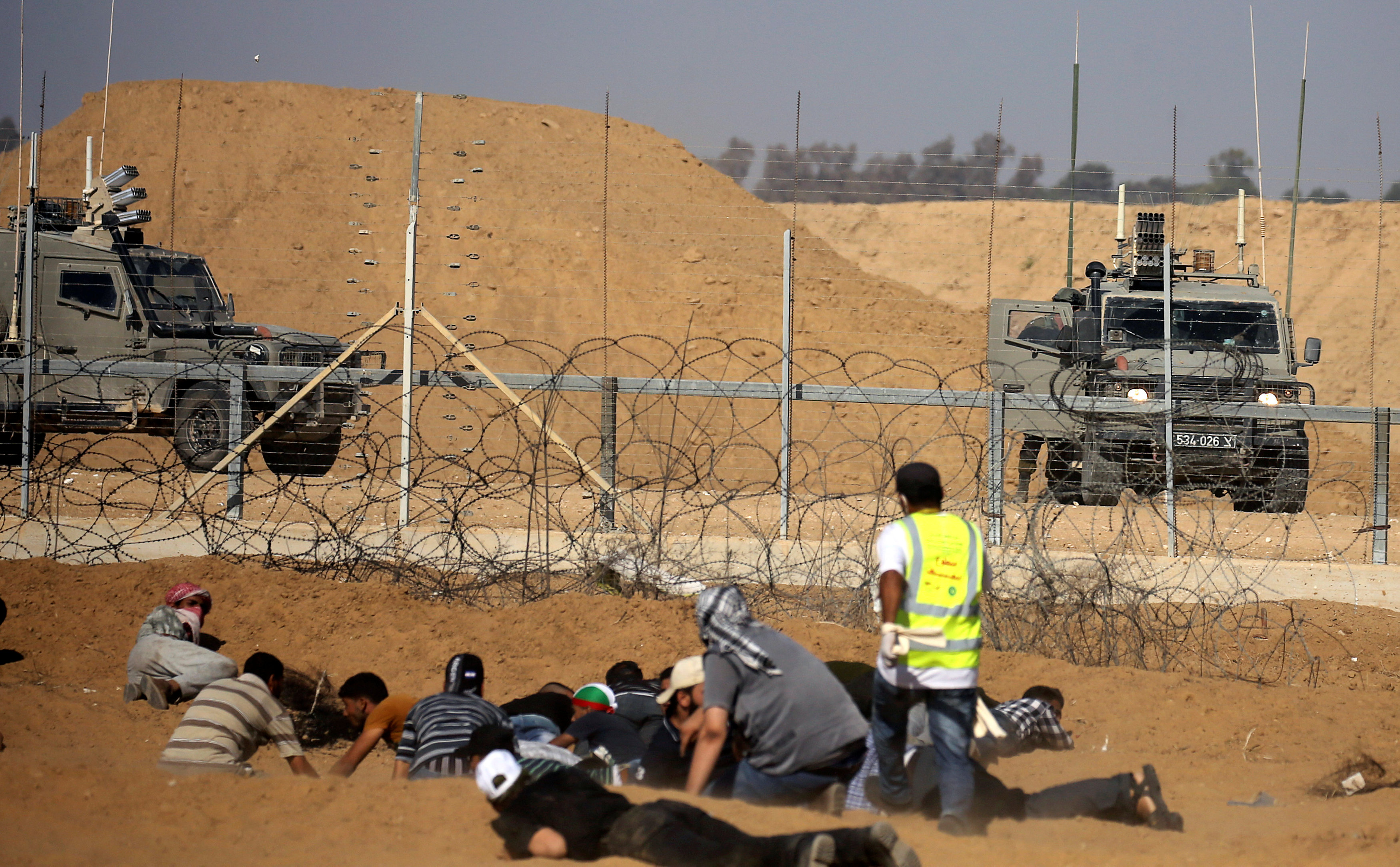 السياج الفاصل بين غزة وإسرائيل