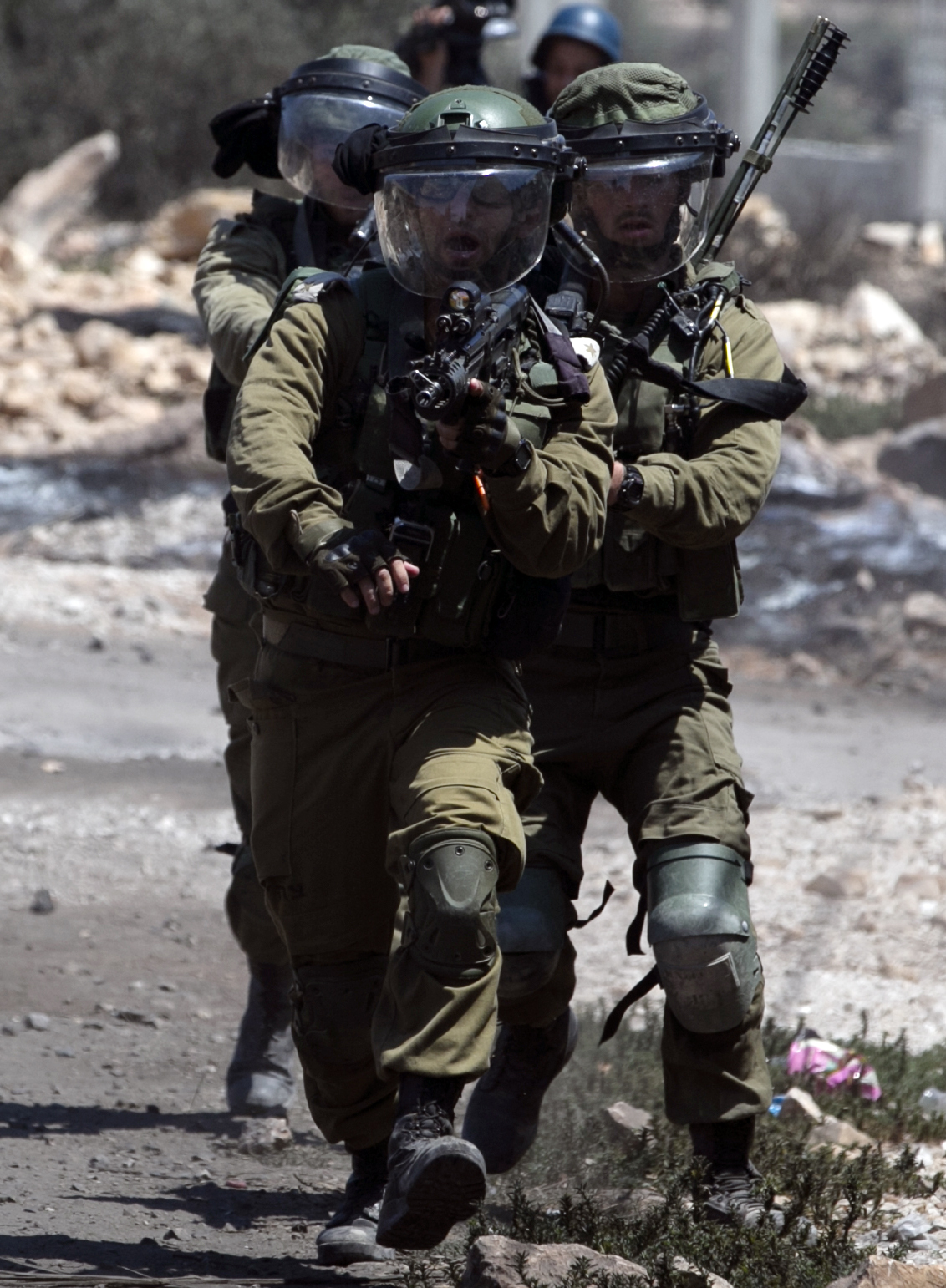 جانب من شرطة الاحتلال الإسرائيلى 