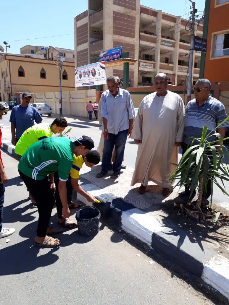 حملات نظافة لمستقبل وطن بمحافظة كفر الشيخ