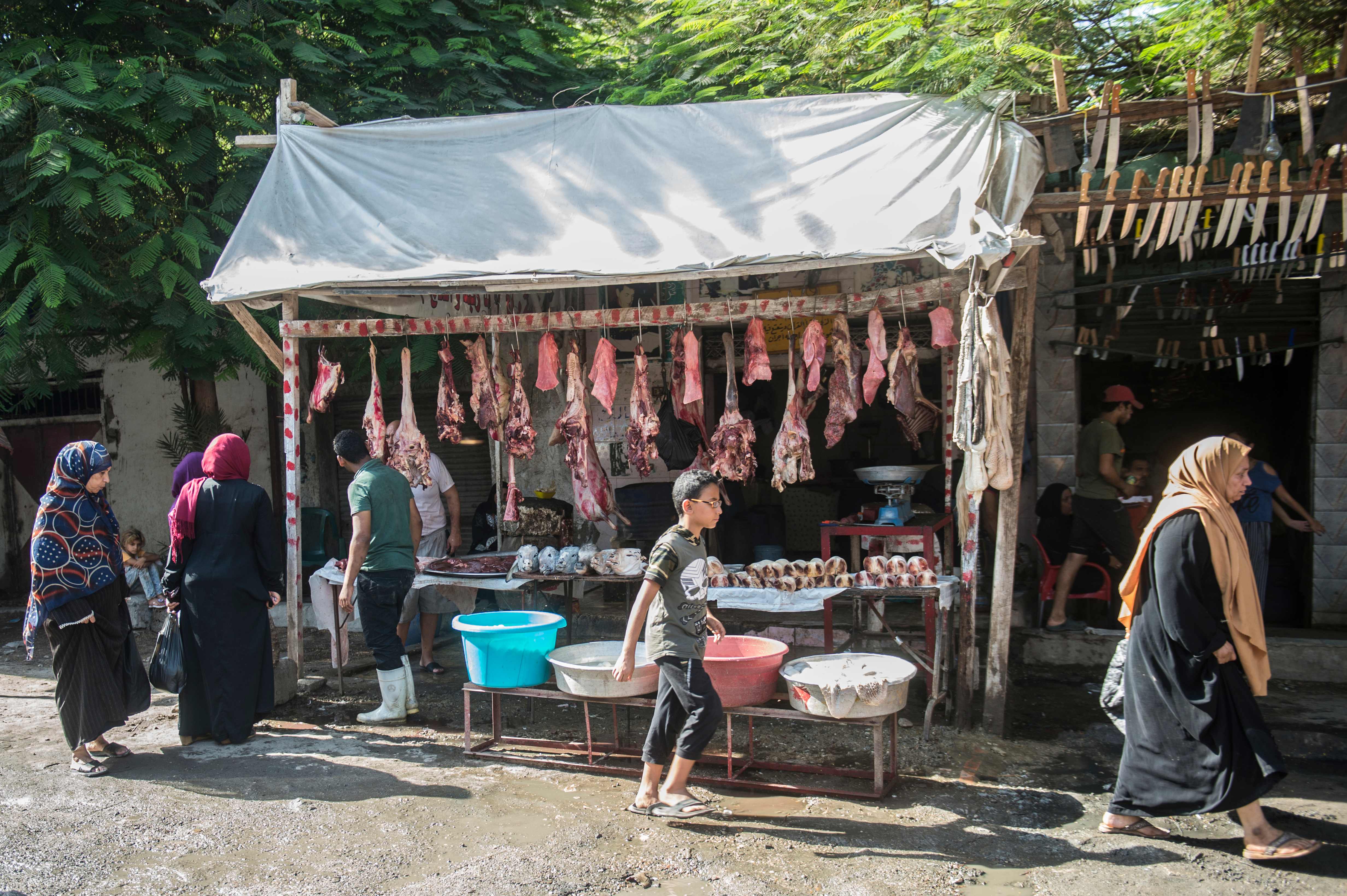 منفذ بيع اللحوم فى مصر