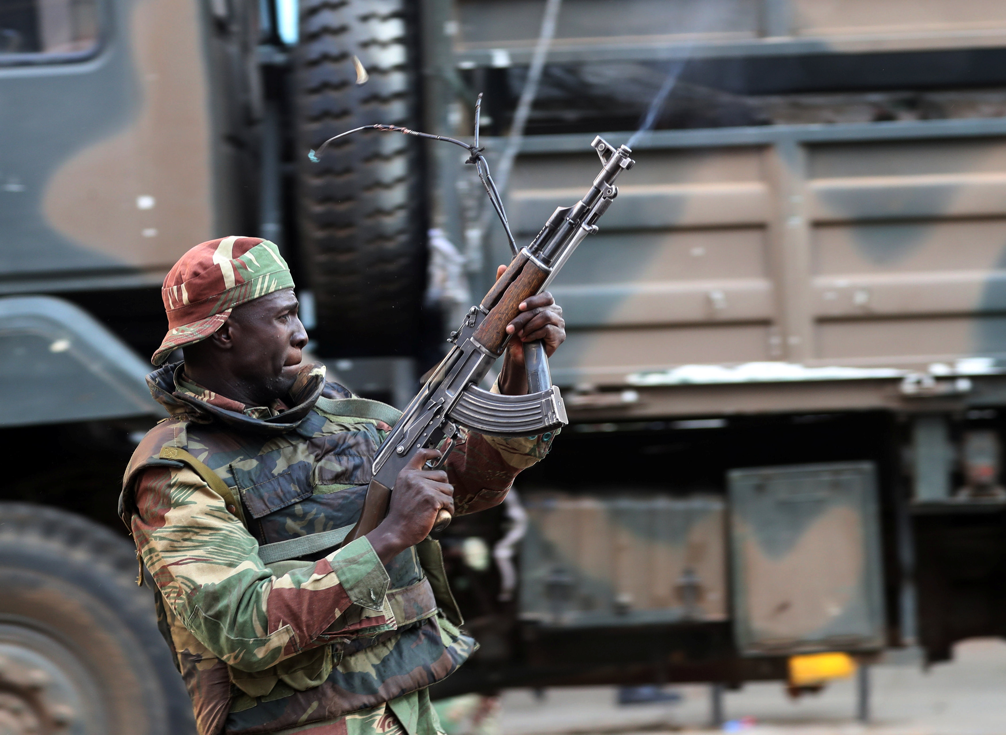 قوات الجيش الزيمبابوى